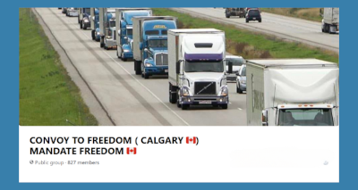 CONVOY TO FREEDOM ( CALGARY 🇨🇦) MANDATE FREEDOM 🇨🇦