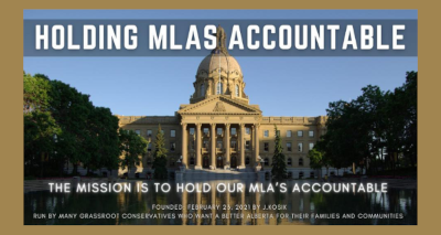 Holding MLAs Accountable
