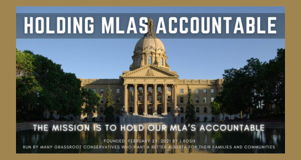 Holding MLAs Accountable