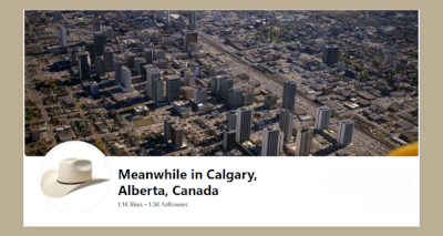 Meanwhile in Calgary, Alberta, Canada