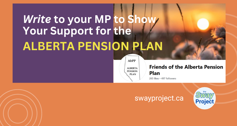 Write to your MP | Alberta Pension Plan