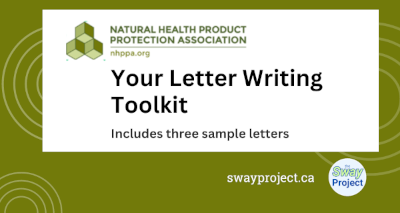 Letter: Natural Health Products Association - Bill C-368 TO REPEAL BILL C-47