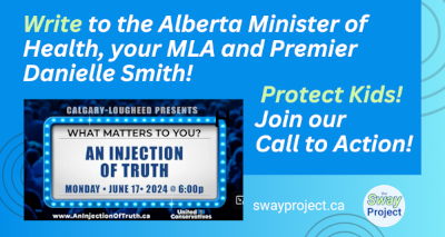 Write: Protect Kids! Call to Action! An Injection of Truth