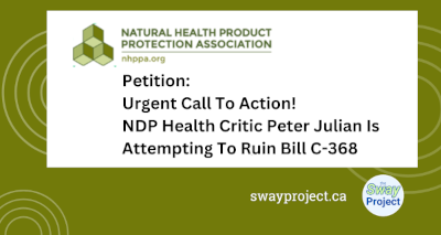 Petition: Urgent Call To Action! NDP Health Critic Peter Julian Is Attempting To Ruin Bill C-368 