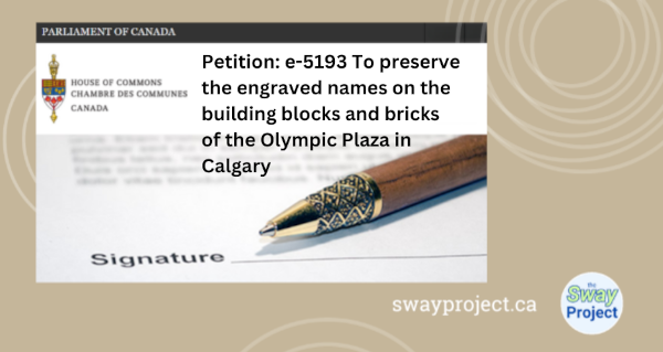 Petition: e-5193 To preserve the engraved names on the building blocks and bricks