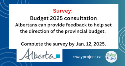 Survey: Alberta Treasury Board and Finance: Budget 2025 consultation