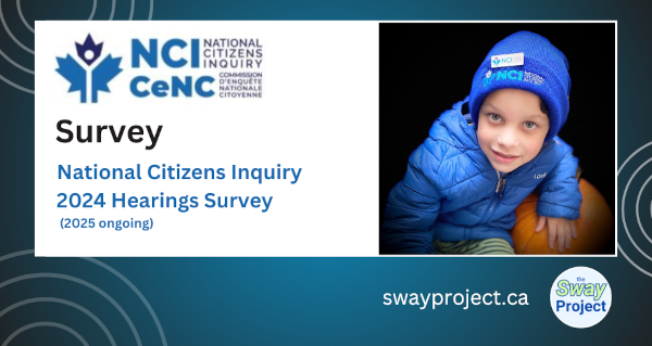 National Citizens Inquiry 2024 Hearings Survey (2025 ongoing)